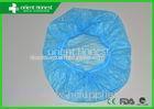 21'' Mob Elastic Disposable Surgical Caps For Hospital In Blue