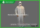 CE / ISO Type 5/6 Disposable Protective Coverall For Asbestos Construction Industry