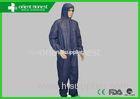 Single Use Safety Clothing / Non Woven Disposable Protective Coverall For Clean Room