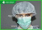 Disposable Surgical Hair Caps / Round Caps For Dustproof Protection