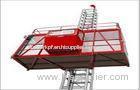 2000 kg Operate Cab Painted Passenger Hoist With Double Cage SC200 / 200