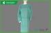 Blue And Green Color SMS Disposable Protective Gowns For The Operating Theater
