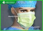 TYPE IIR Non Woven Medical Disposable Hospital Masks / Earloop Surgical Mask