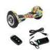 Two Wheel Motorized Self Balancing Electric Skateboad with LED Light / Remote Control