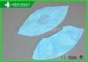 Rain Disposable Plastic Shoe Cover / Hospital Shoe Covers SPP material