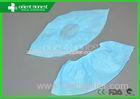 Rain Disposable Plastic Shoe Cover / Hospital Shoe Covers SPP material