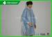 Adult Clear Plastic Disposable Rain Poncho For Emergency 50"x80"