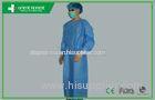 SMS Disposable Isolation Gowns / Hospital Patient Gowns With Tie Back