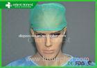 PP Disposable Bouffant Green Scrubs Surgical Caps For Doctors