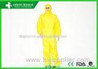 Non Woven Breathable Colored Disposable Protective Coverall With Hood For Workers
