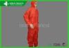 Waterproof Medical Disposable Protective Coverall / Workwear Clothing For Hospital