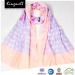 Fashion Digital Print Long Super soft Cotton Fiber Color Woman Scarf