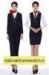 Airline Hostess Uniforms Pilot And Flight Attendant Costume Skirt Suit