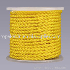 3 Strand PP Polypropylene Monofilment / Multifilment Twist Rope PP Mono / Multi Rope for Sale