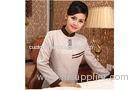 Custom Cotton Three Color Hotel Housekeeping Staff Uniforms For Women