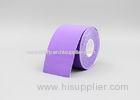 Purple / Red / Black Cotton Kinesiology Athletic Tape Acrylic adhesive Tape