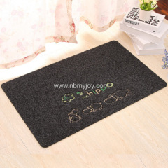 Polyester Embroidered personalised door mats