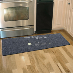 Polyester Embroidered kitchen non slip mats