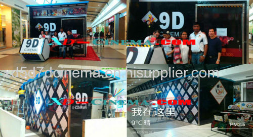 12 effect D 7D Cinema On Truck/Amusement Park Games Factory/5d Theater Rider in A Trailer