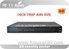 High Profile Analog AHD CCTV DVR Support Multiple Web Browsers