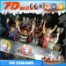 Hydraulic 7d Cinema Interactive game with Shooting Guns CE