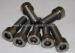 ASTM DIN Titanium / Titanium Alloy Bolts / Screws / Fasteners With Color Painting