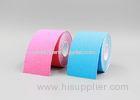 Pink / Blue / White Atheletic Kinesiology Therapeutic Tape With CE Approved