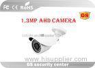 Waterproof Analog AHD 1.3 Megapixel CCTV Camera Bullet Type 6W MAX Consumption