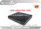 4Ch 1080P Security DVR Recorders H.264 Embedded Linux Operating System