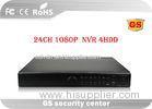 24 Channel NVR Network Video Recorder 1080P For Realtime Recording / Playback