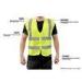 High Visibility Mesh Reflective Work Vest For Traffic Police Reflective Workwear