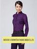 Breathable White Jacket Purple Shirt Trousers Flight Attendant Outfits