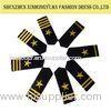 Garment Gold Metallic / Embroidered Shoulder Epaulets for Uniforms Stick Badge