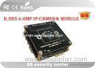 P2P H.265 / H.264 4MP CCTV Camera Module Board Low Illumination DC 12V