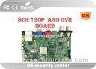High Definition DVR Main Board 720P Sub-Stream Encoding G.711A Audio Compression