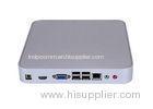 Intel I5-3317U dual core CPU fanless HTPC mini pc With WIFI Aluminium Alloy Case