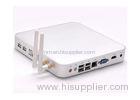 Integrated Intel 1037U dual-core CPU fanless mini pc Media Center HTPC