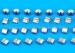 OEM High Precision W Alloy / Tungsten Alloy Cube For Cell Phone / Iphone Vibrators
