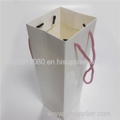 Blank Square Paper Shopping Bags