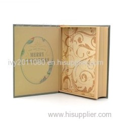 Book Shaped Paper Storage Box