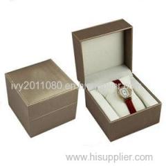 PU Leather Watch Storage Box