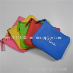 Zipper Nylon Coin Purse