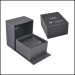 High-end watch gift box with paper or leather cover