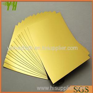 Golden Laminated Paper Product Product Product