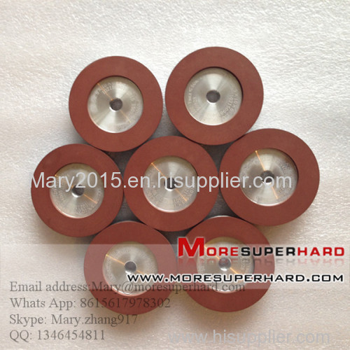 1A2 Resin bond diamond grinding wheel for tungsten carbide 