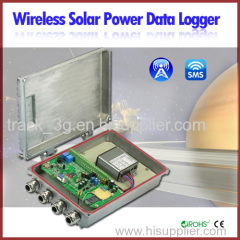 Wireless Solar Power Energy Data Logger