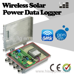 Wireless Solar Power Energy Data Logger