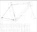 Lightweight Stiff Road Carbon Fiber Bicycle Frame With V Brake