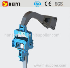 BEIYI pile driving machine hydraulic pile driver excavator mounted vibro pile hammer