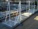 Steel / Aluminium Outfitting Equipment Marine Ladder With Roller In 8 Meter Length